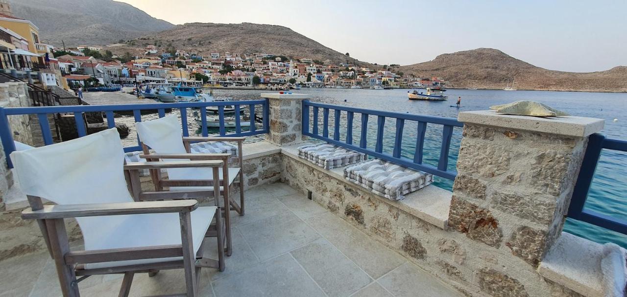 Halki Sea Breeze - A Waterfront Villa Extérieur photo